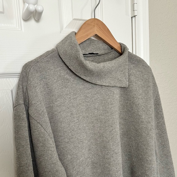 Zara Taupe Knit Top - Picture 6 of 8